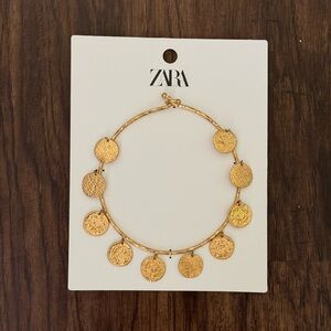 Zara coin necklace